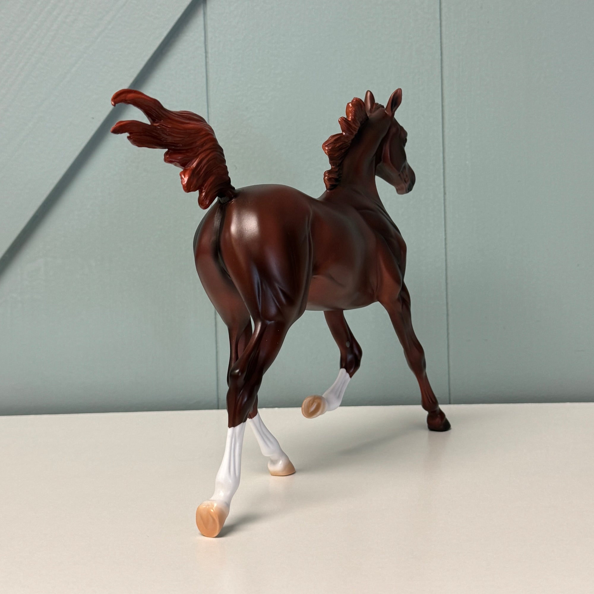 SAMPLE Biggie Chestnut Custom Yearling By Ashley Palmer ss1024