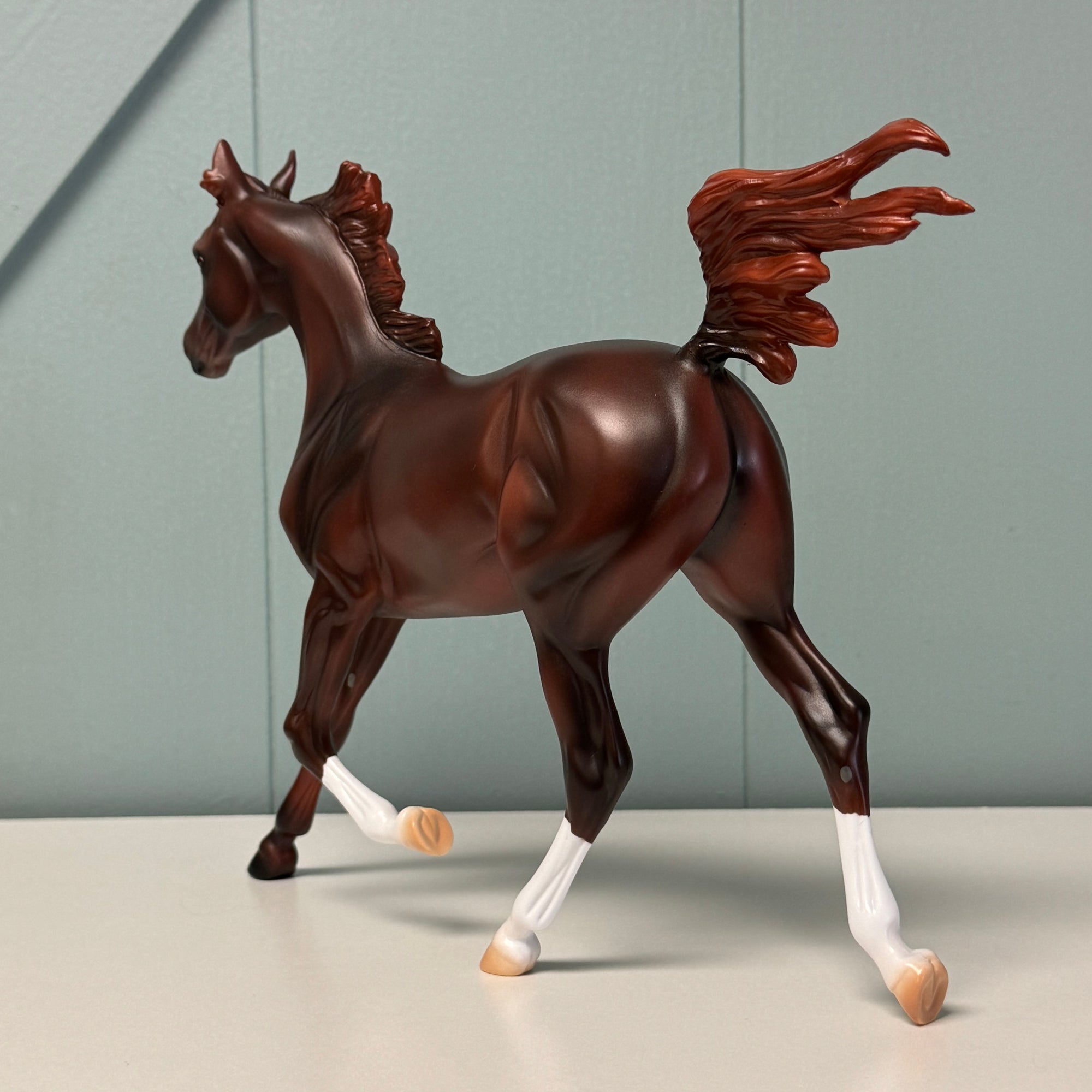 SAMPLE Biggie Chestnut Custom Yearling By Ashley Palmer ss1024