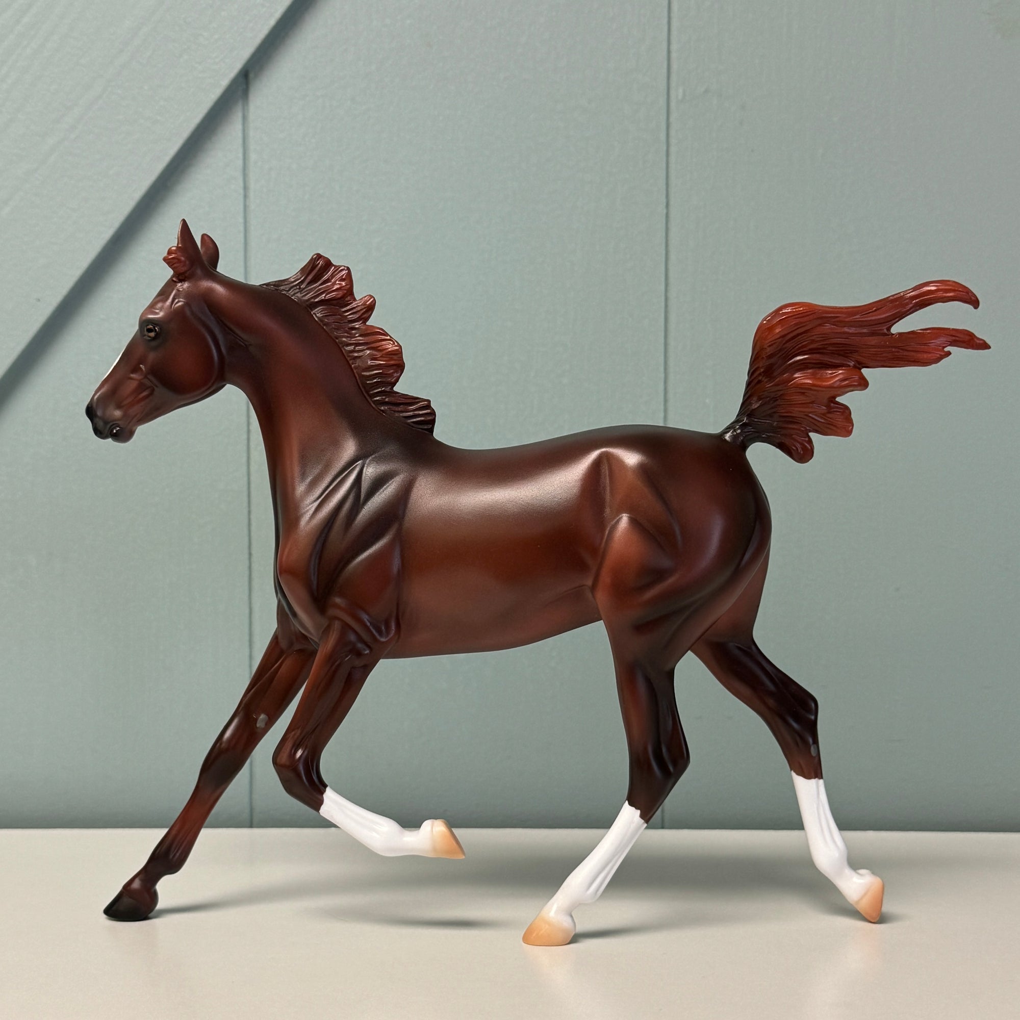 SAMPLE Biggie Chestnut Custom Yearling By Ashley Palmer ss1024