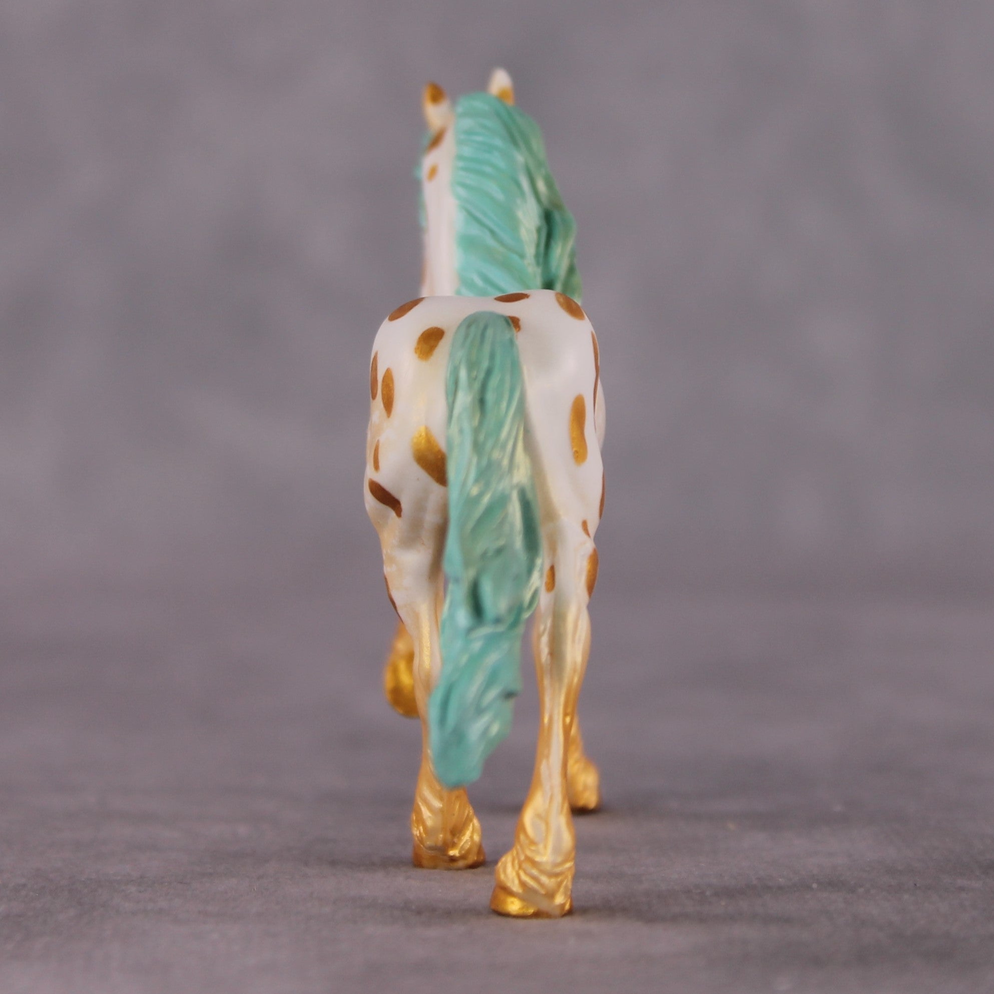 "Turquois" Friesian Chip By Kristen Cermele