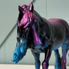 SAMPLE Gone Viral Deco Blue Pink Gradient Irish Cob By Ashley Palmer SS1024