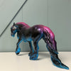 SAMPLE Gone Viral Deco Blue Pink Gradient Irish Cob By Ashley Palmer SS1024