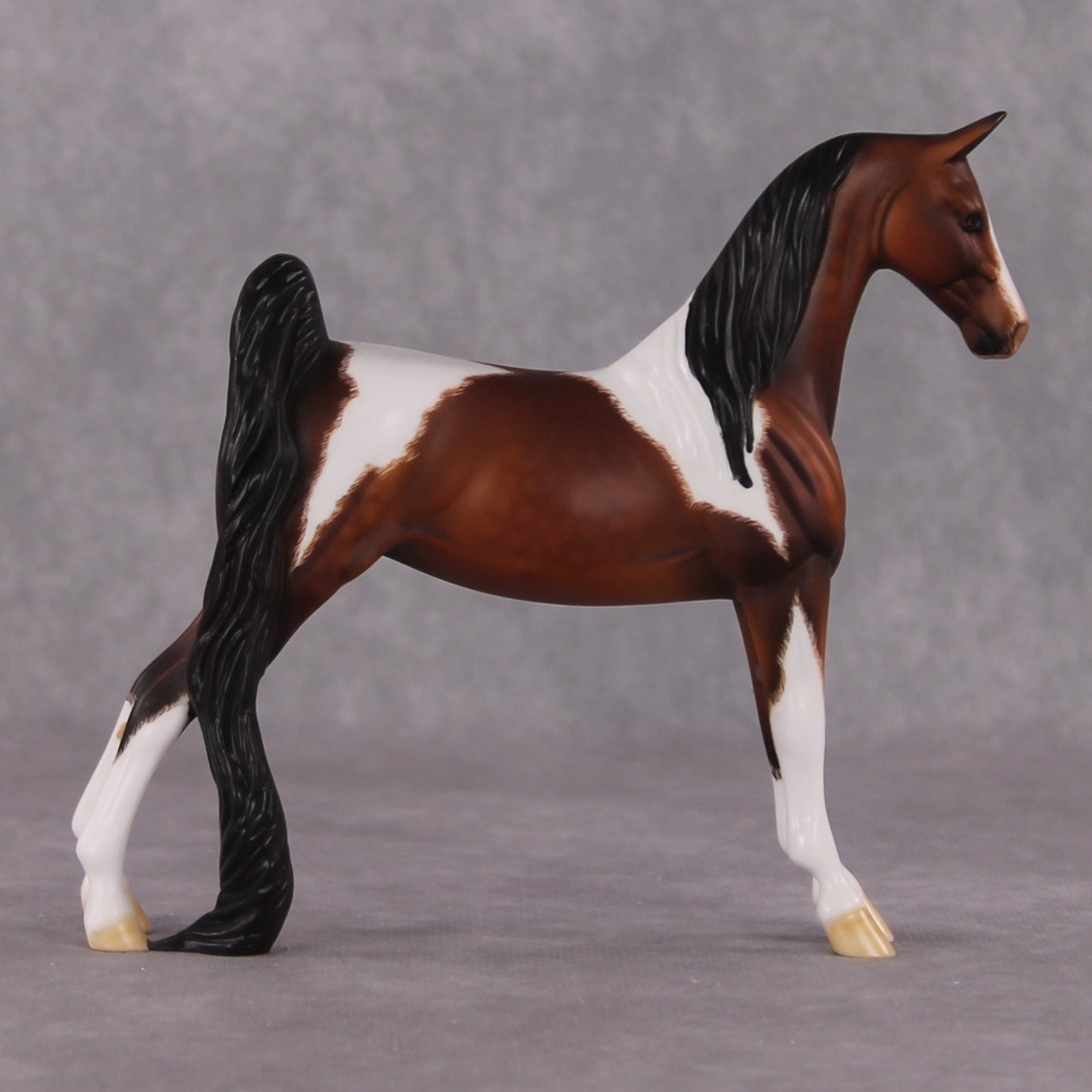 "Archimedes" OOAK Pebble Saddlebred By Dawn Quick SHCF25OS
