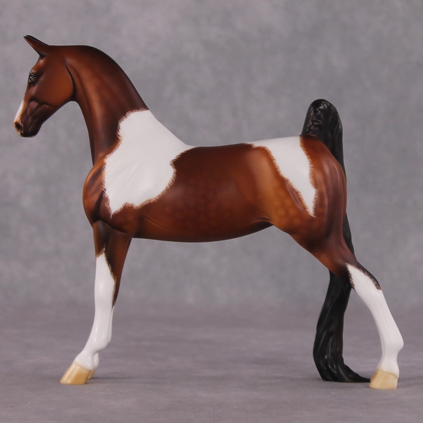 &quot;Archimedes&quot; OOAK Pebble Saddlebred By Dawn Quick SHCF25OS