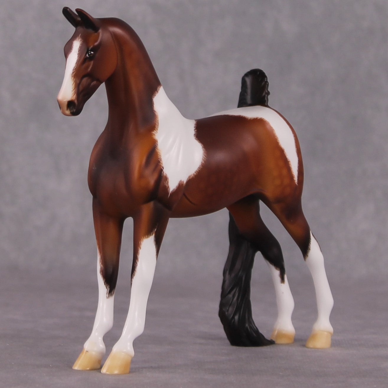 &quot;Archimedes&quot; OOAK Pebble Saddlebred By Dawn Quick SHCF25OS