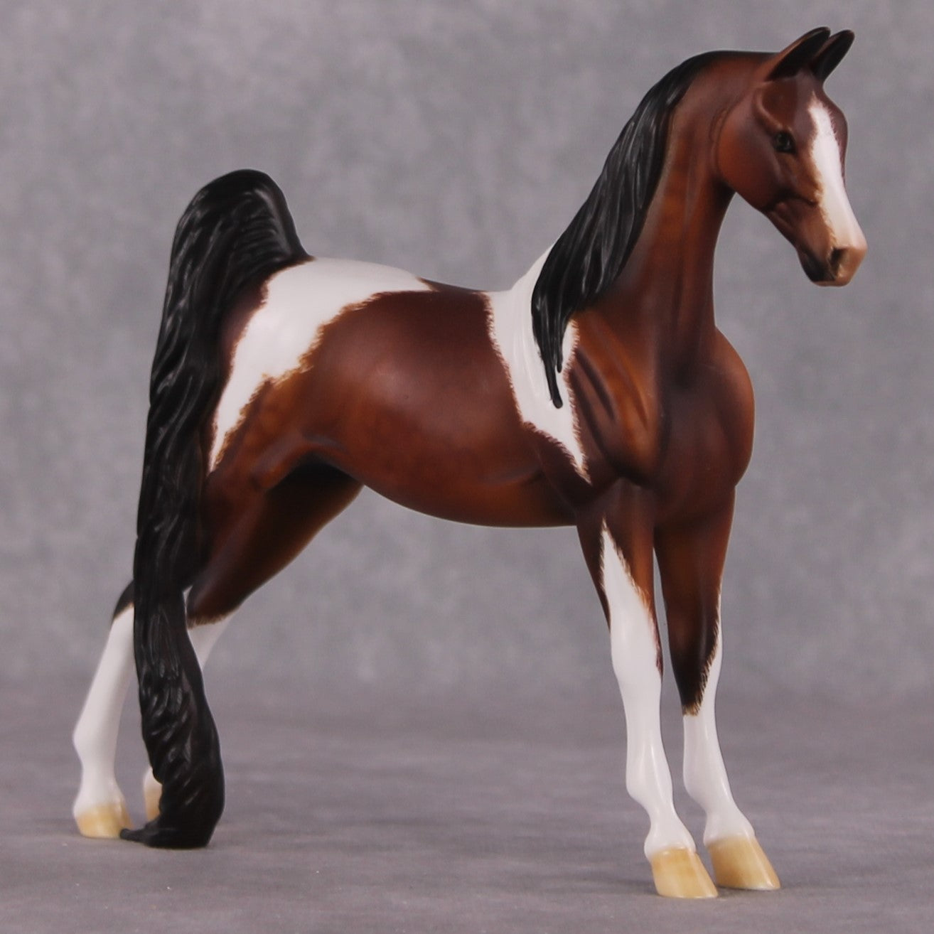 &quot;Archimedes&quot; OOAK Pebble Saddlebred By Dawn Quick SHCF25OS