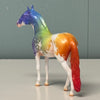 Vivid OOAK Rainbow Sabino Andalusian Chip By Jess Hamill EQ24 End Of Month Sale SS724