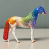 Vivid OOAK Rainbow Sabino Andalusian Chip By Jess Hamill EQ24 End Of Month Sale SS724