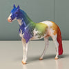 Vivid OOAK Rainbow Sabino Andalusian Chip By Jess Hamill EQ24 End Of Month Sale SS724