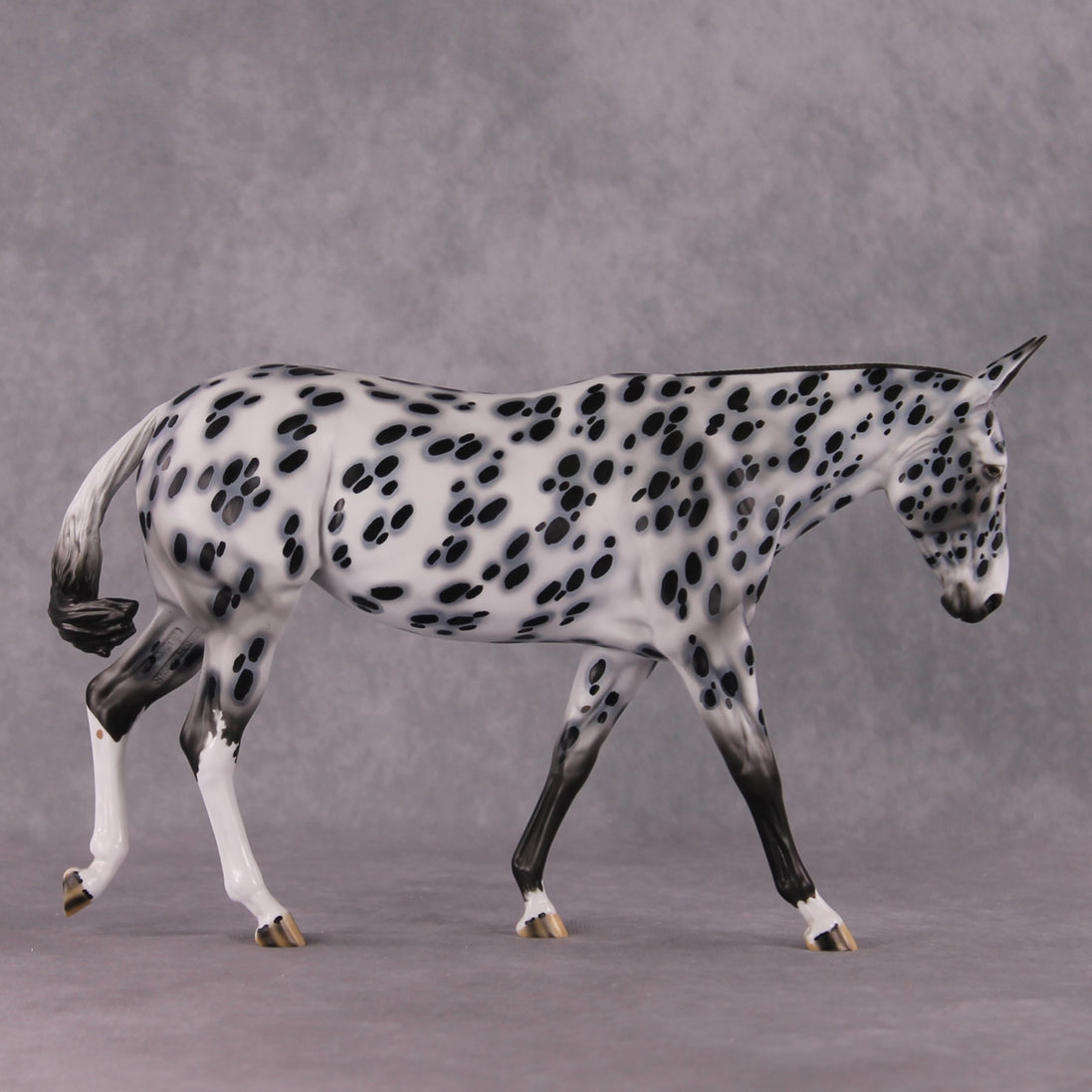 "Pomegranate" OOAK FCM Large Mule By Dawn Quick SHCF25
