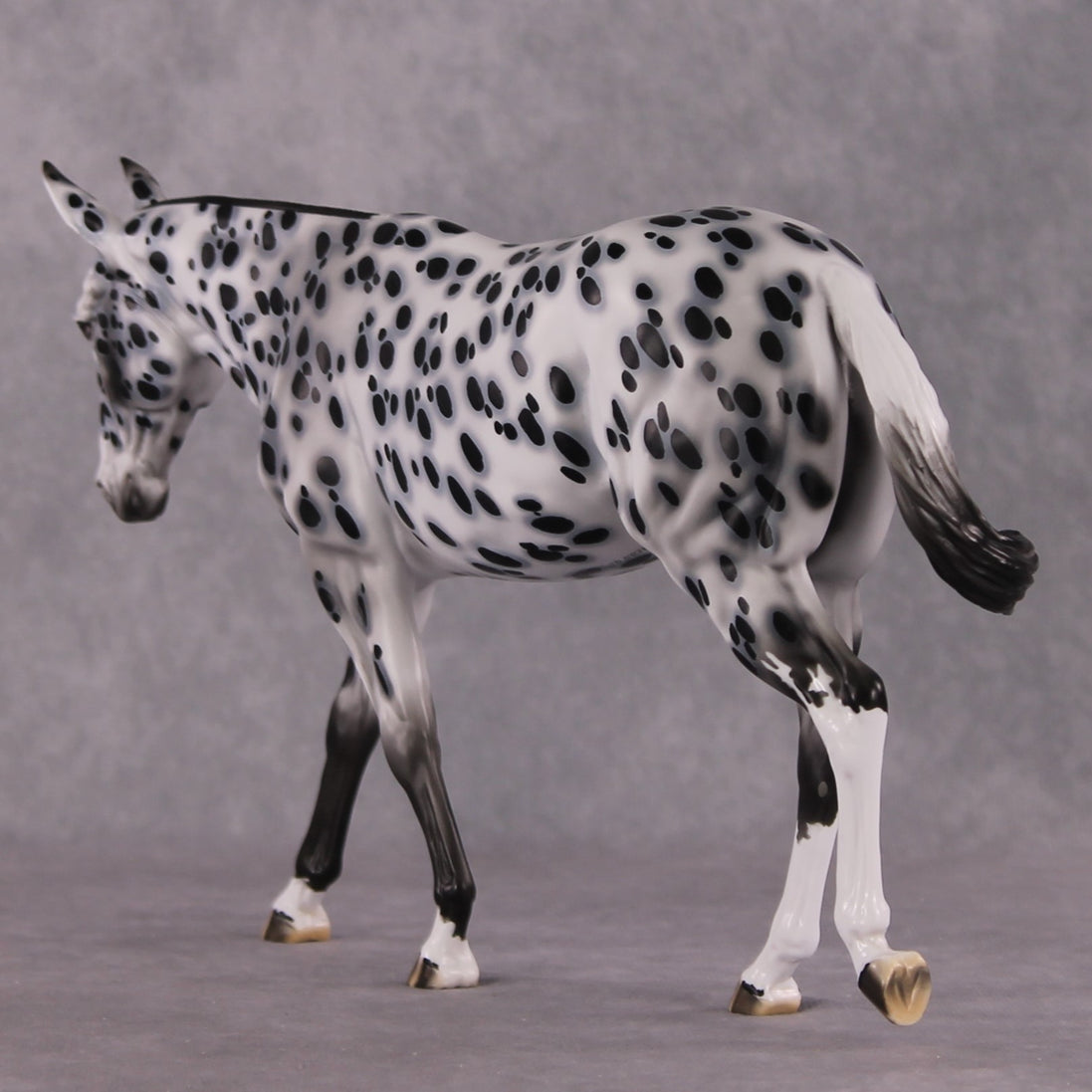 "Pomegranate" OOAK FCM Large Mule By Dawn Quick SHCF25