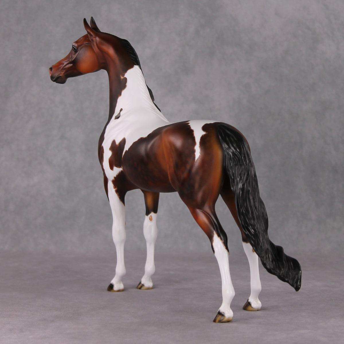 Khozmic OOAK Bay Tobiano Custom Arabian By Julie Keim HS24