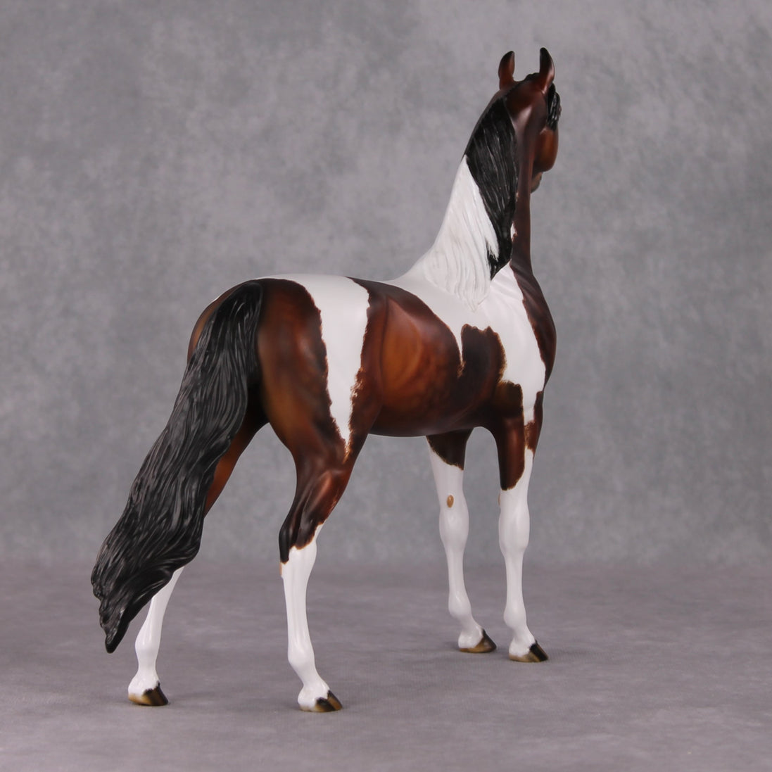 Khozmic OOAK Bay Tobiano Custom Arabian By Julie Keim HS24