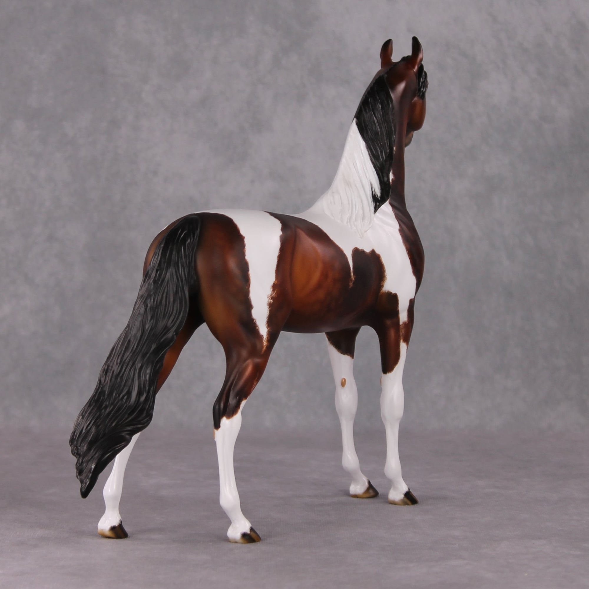Khozmic OOAK Bay Tobiano Custom Arabian By Julie Keim HS24