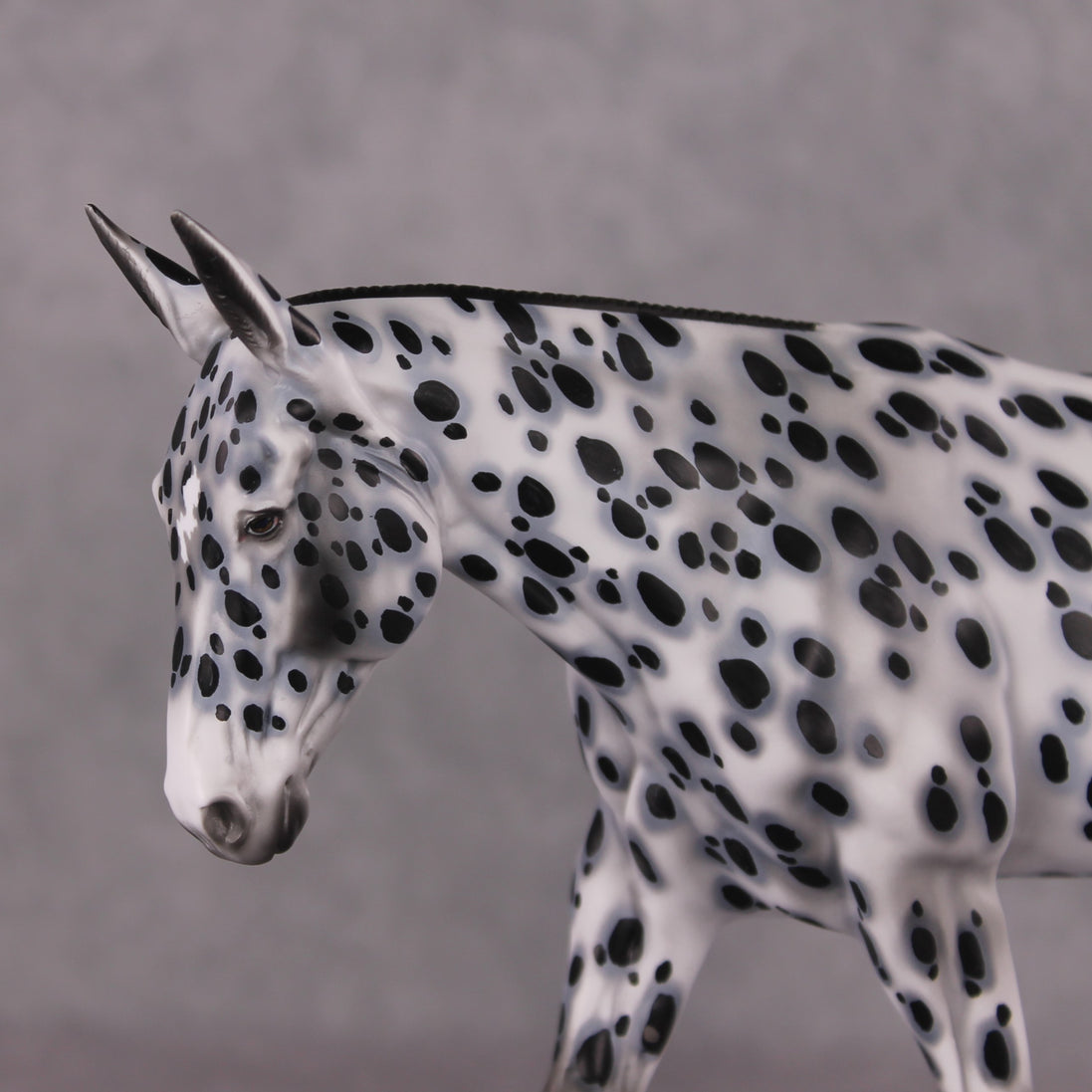 "Pomegranate" OOAK FCM Large Mule By Dawn Quick SHCF25