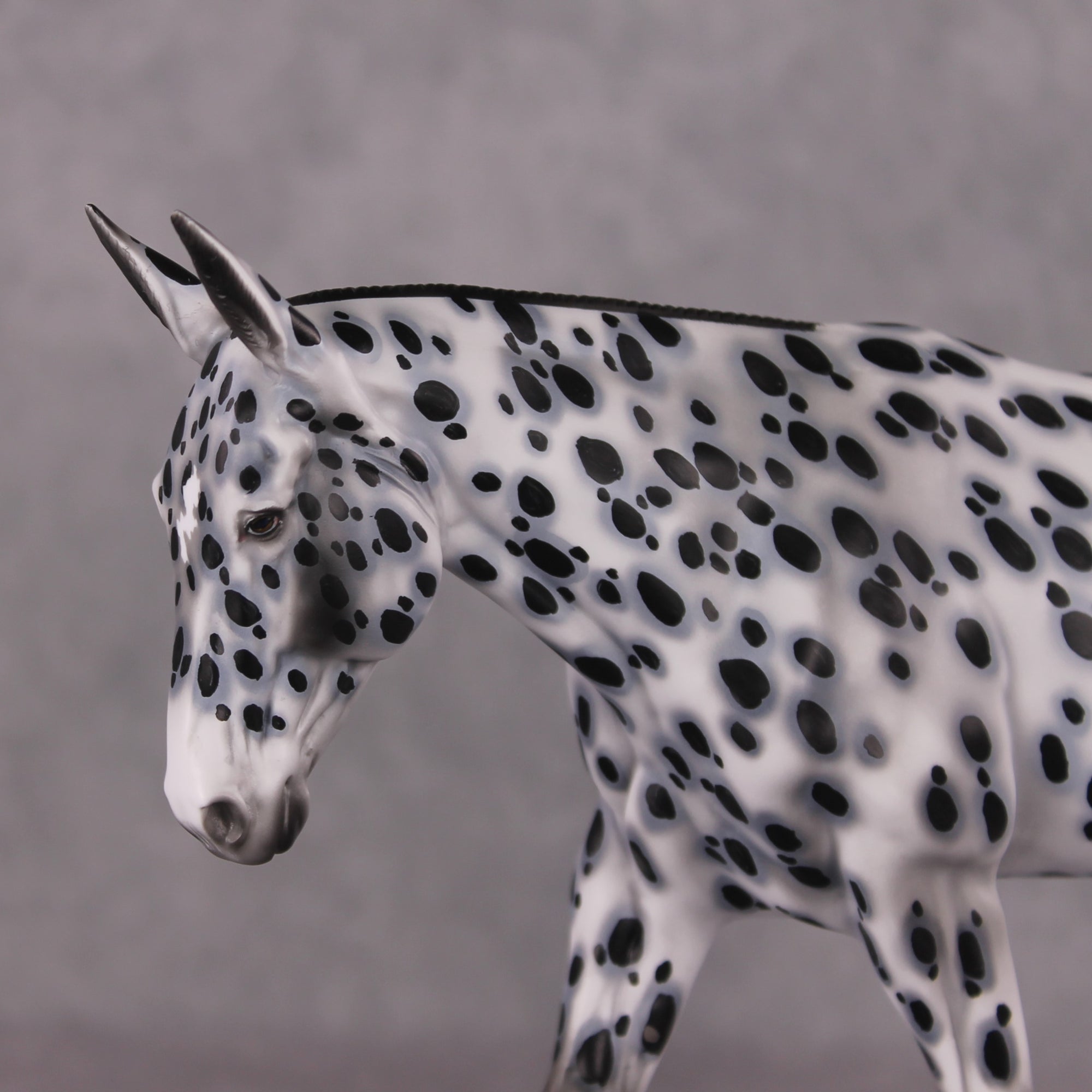 "Pomegranate" OOAK FCM Large Mule By Dawn Quick SHCF25