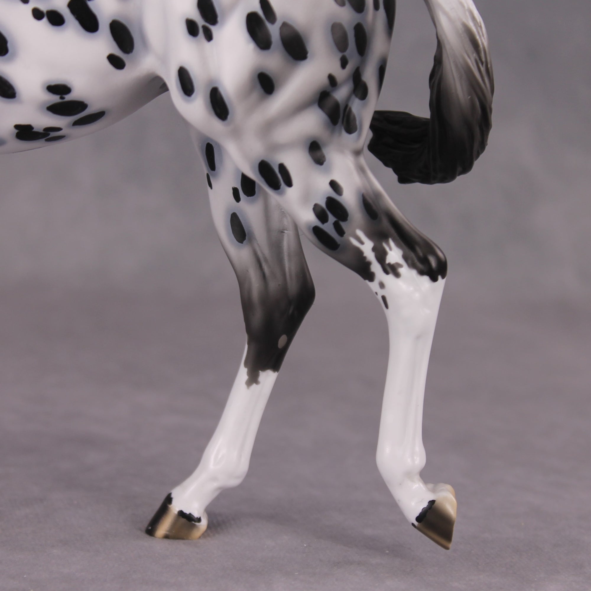 "Pomegranate" OOAK FCM Large Mule By Dawn Quick SHCF25