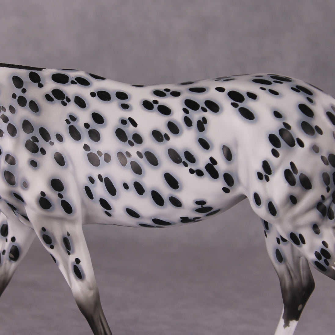 "Pomegranate" OOAK FCM Large Mule By Dawn Quick SHCF25