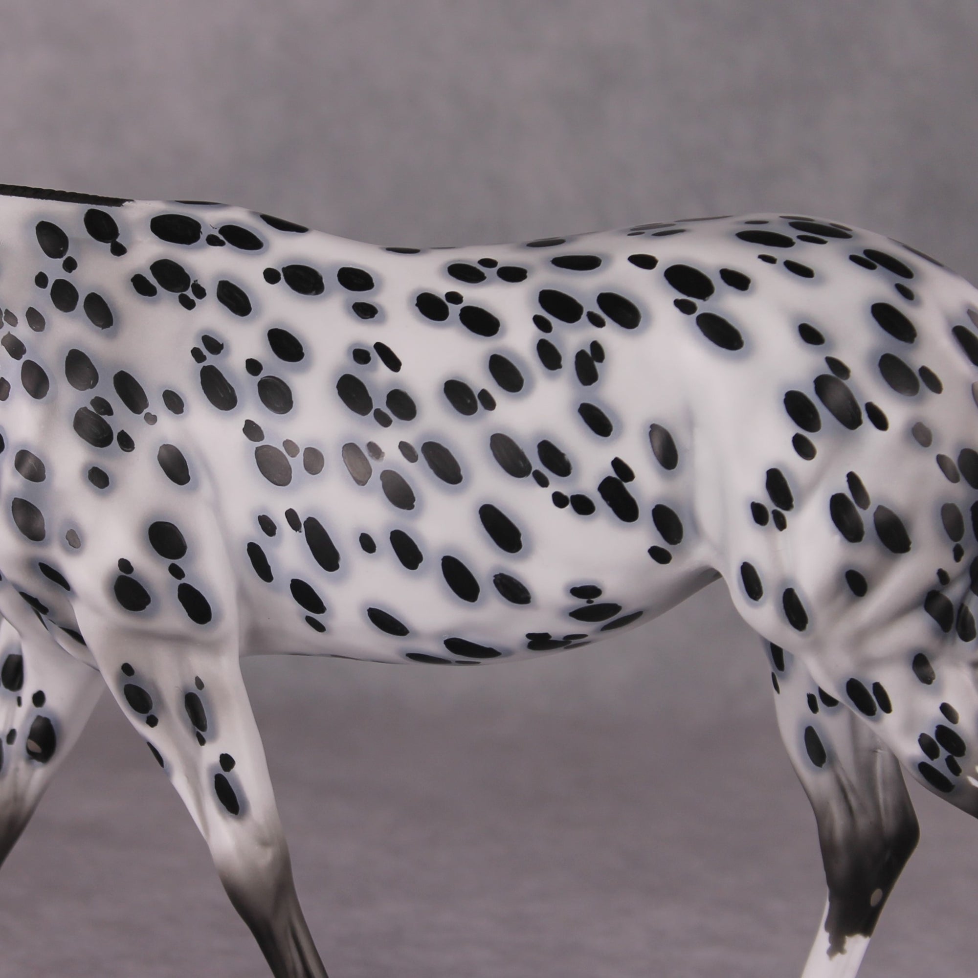 "Pomegranate" OOAK FCM Large Mule By Dawn Quick SHCF25