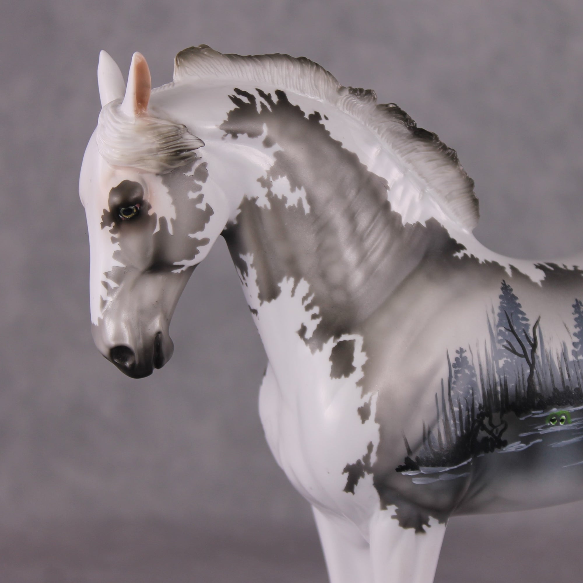 "Forrest" OOAK FCM Andalusian By Dawn Quick SHCF25