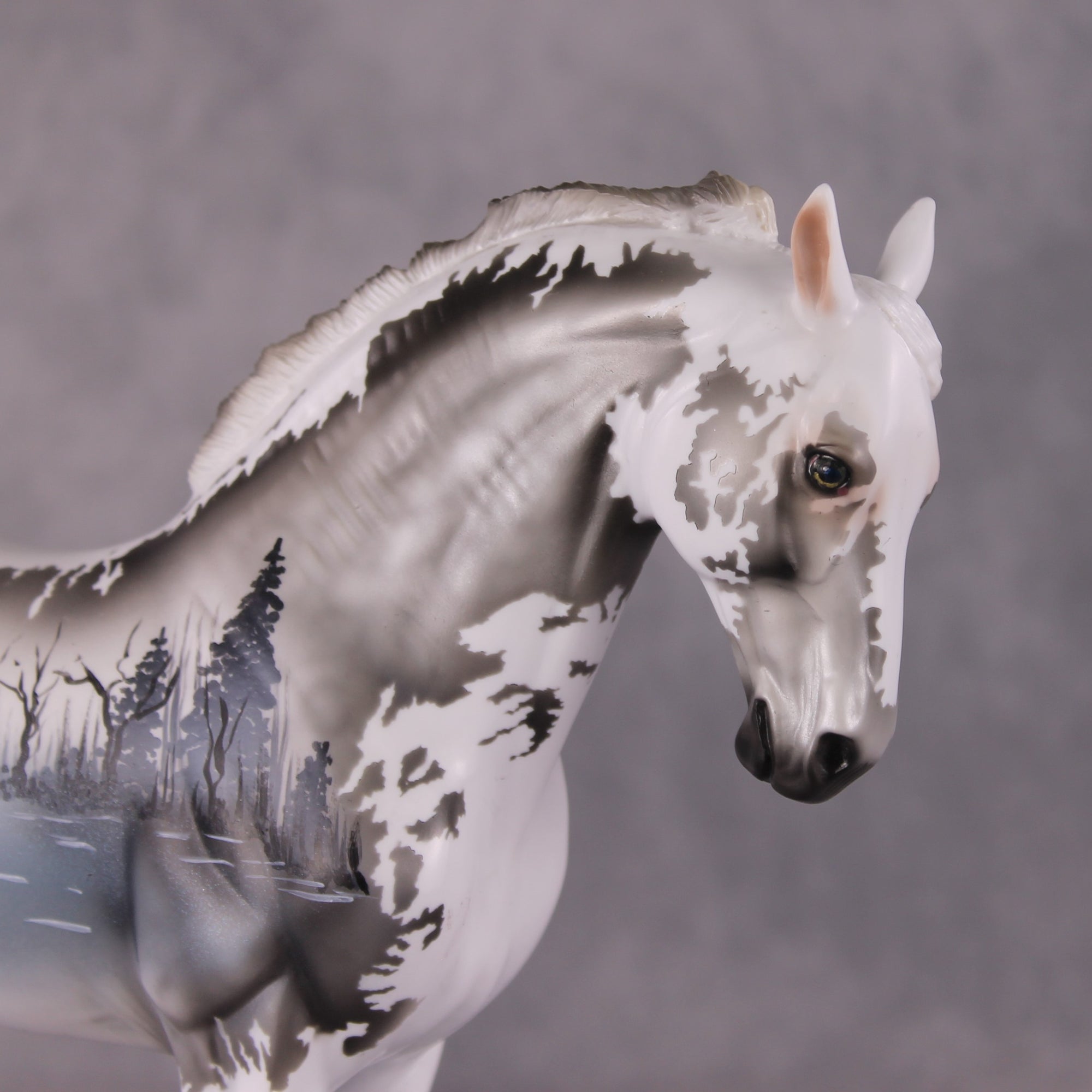 "Forrest" OOAK FCM Andalusian By Dawn Quick SHCF25
