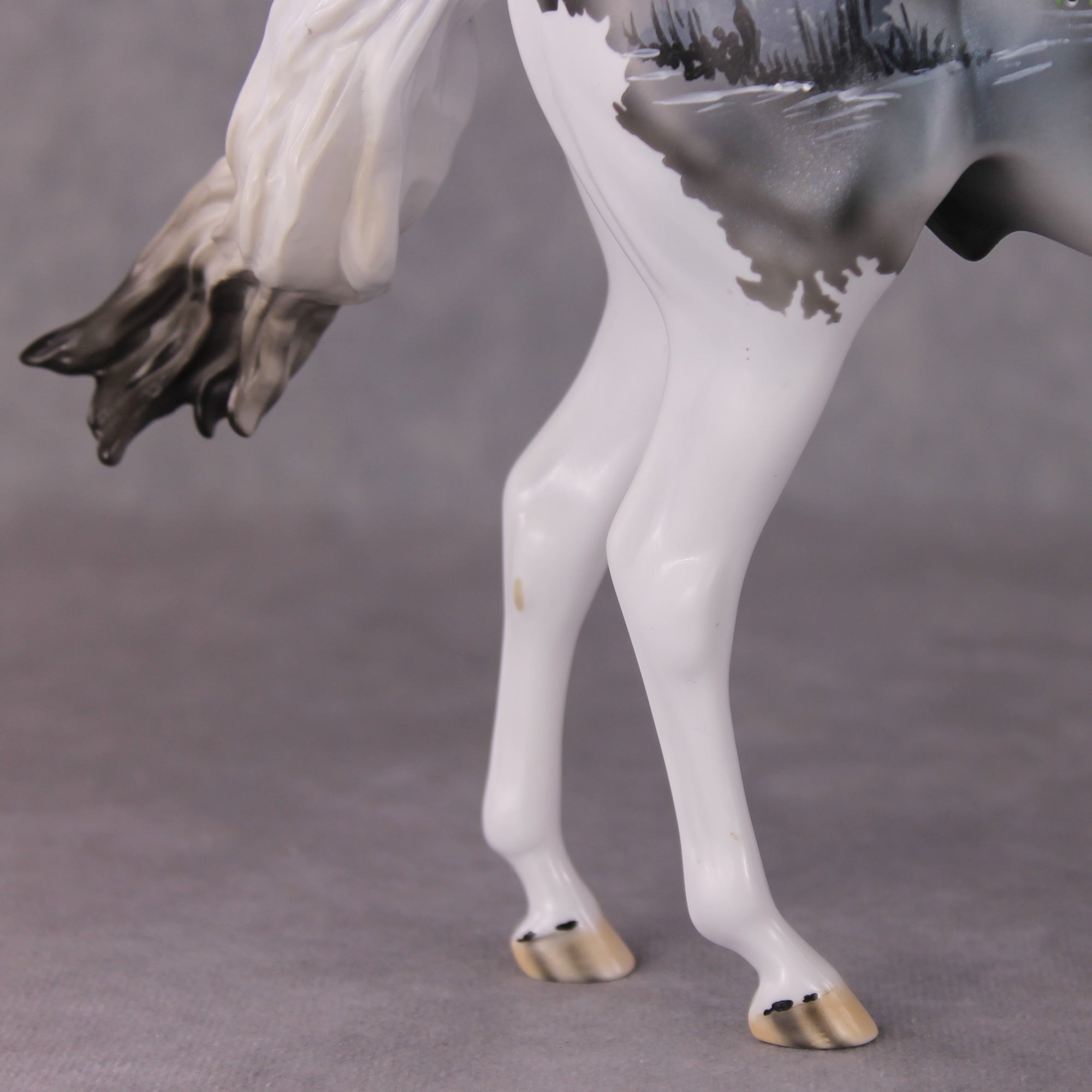 "Forrest" OOAK FCM Andalusian By Dawn Quick SHCF25