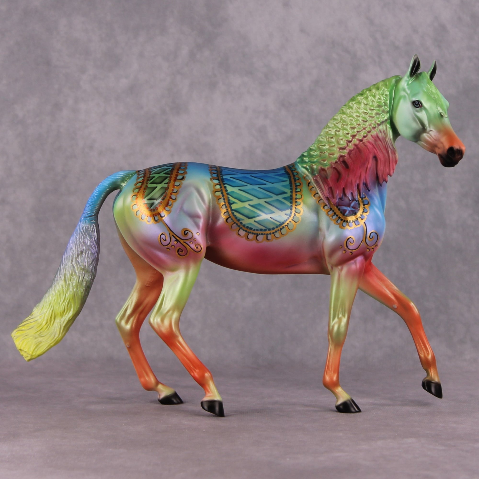 "Fiesta" OOAK FCM Arab Mare By Dawn Quick SHCF25