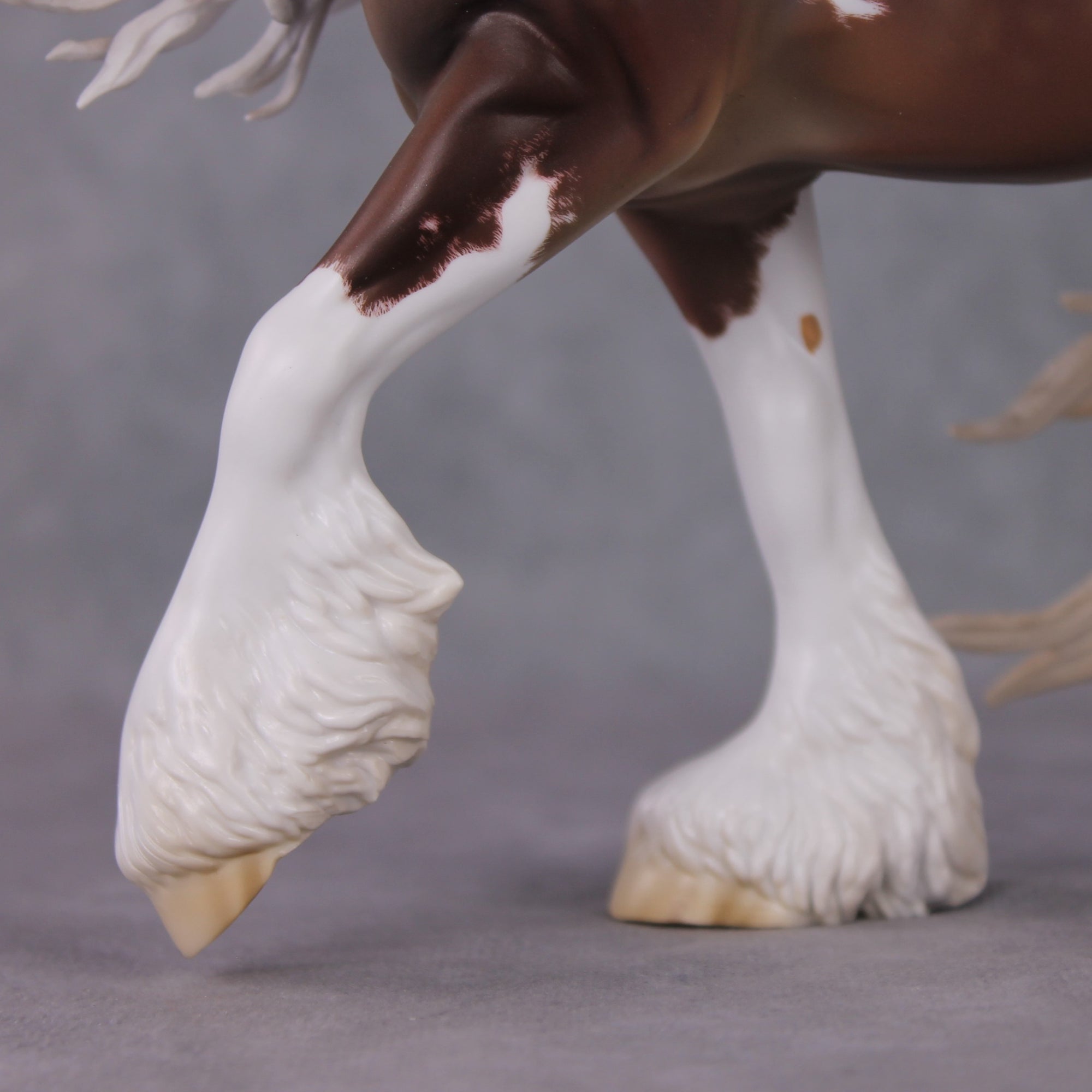 Cornelius OOAK Silver Dapple Tobiano Custom Irish Cob Painted By Jess Hamill HS24 Best Offer