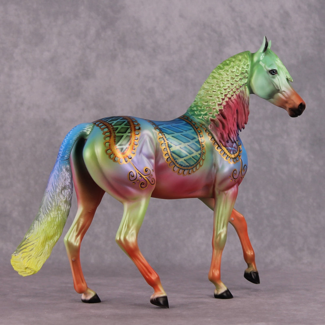 "Fiesta" OOAK FCM Arab Mare By Dawn Quick SHCF25