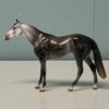 Goose OOAK Dappled Grey Thoroughbred Chip By Jess Hamill EQ24