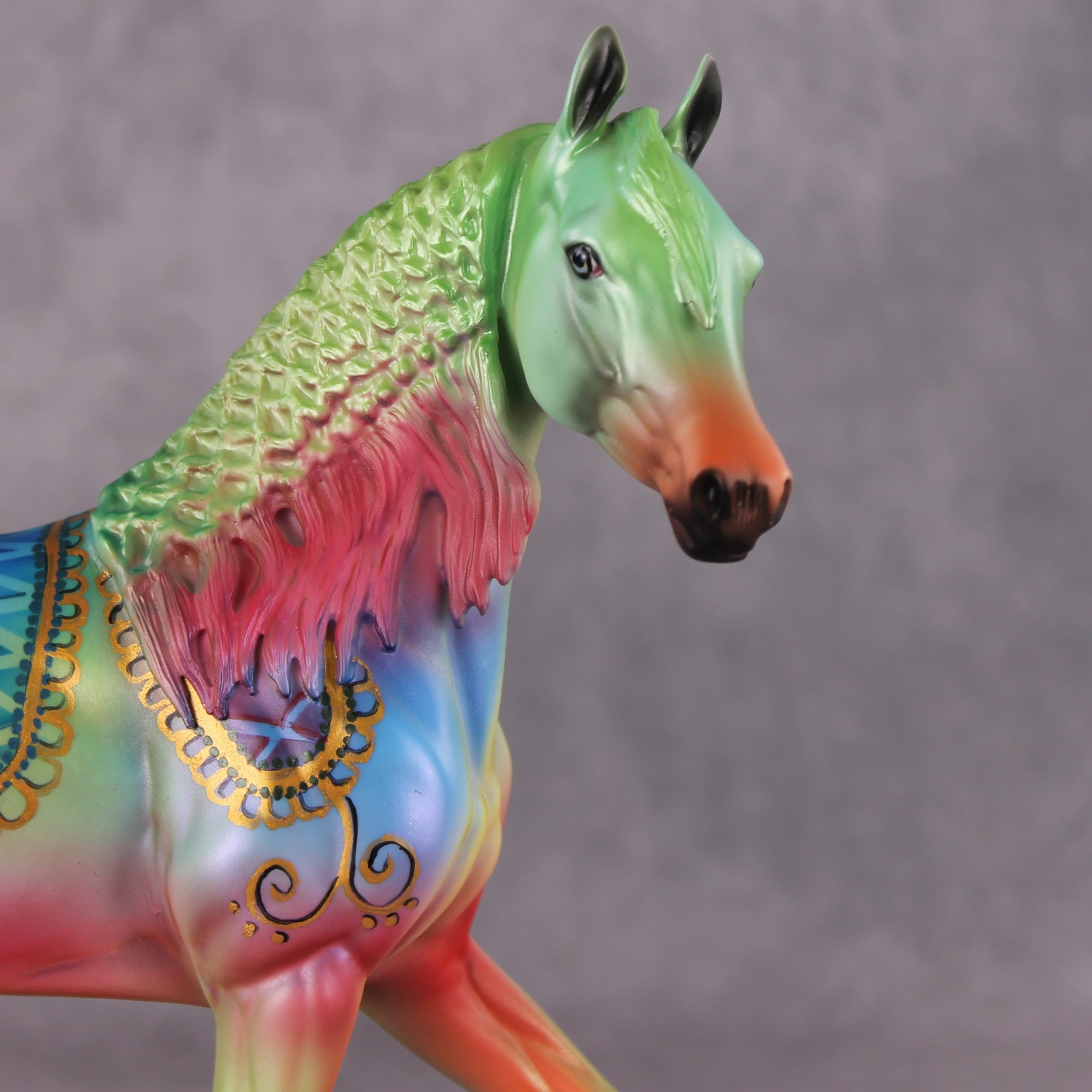 "Fiesta" OOAK FCM Arab Mare By Dawn Quick SHCF25