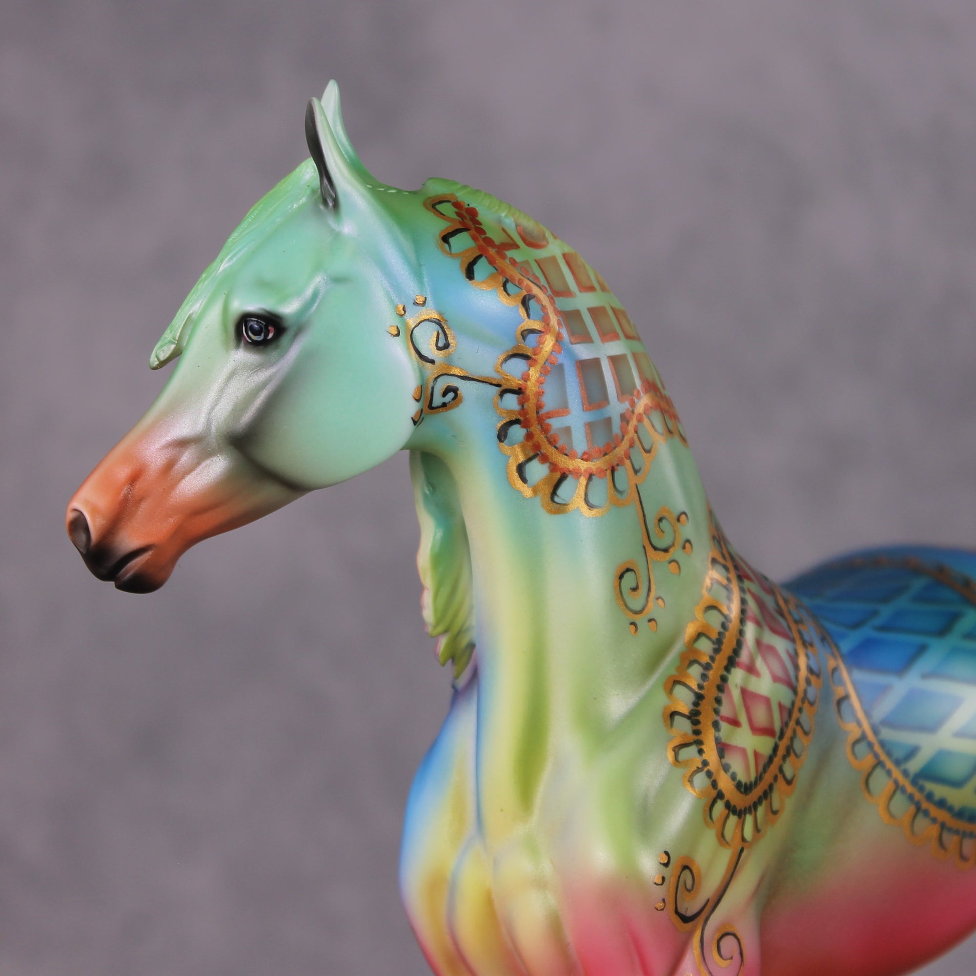 "Fiesta" OOAK FCM Arab Mare By Dawn Quick SHCF25