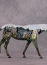 "Spring Time" OOAK FCM Large Mule By Dawn Quick SHCF25