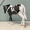 Marble OOAK Dappled Grey Tobiano Mule By Dawn Quick EQ24