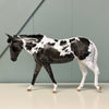 Marble OOAK Dappled Grey Tobiano Mule By Dawn Quick EQ24