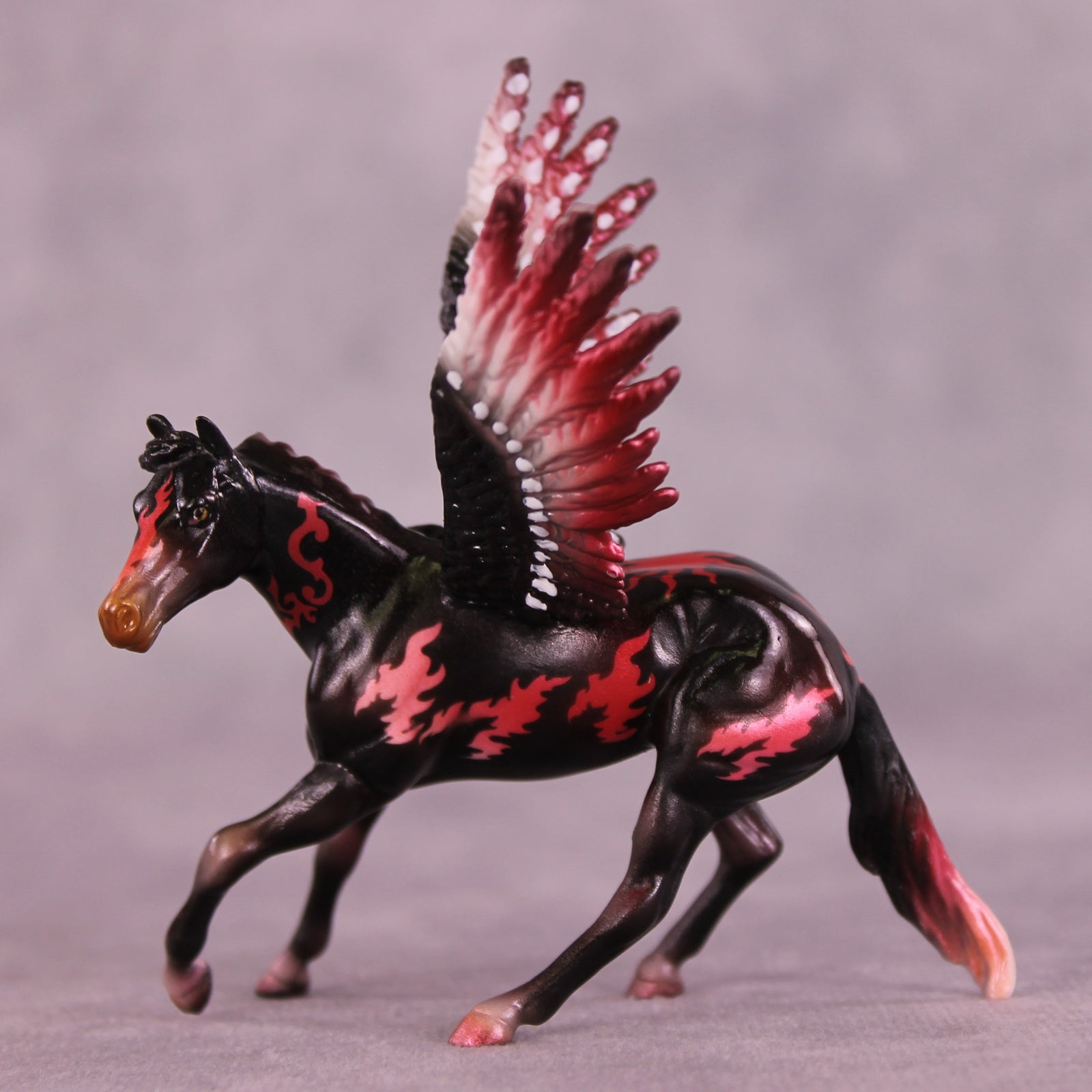 Red Sun OOAK Chip Cutter by Kike (Enrique) Duarte LHS25