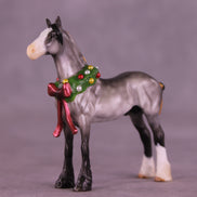 Jingle Bells OOAK EFCM Chip Standing Drafter by Kristen Cermele GS1225