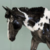 Marble OOAK Dappled Grey Tobiano Mule By Dawn Quick EQ24