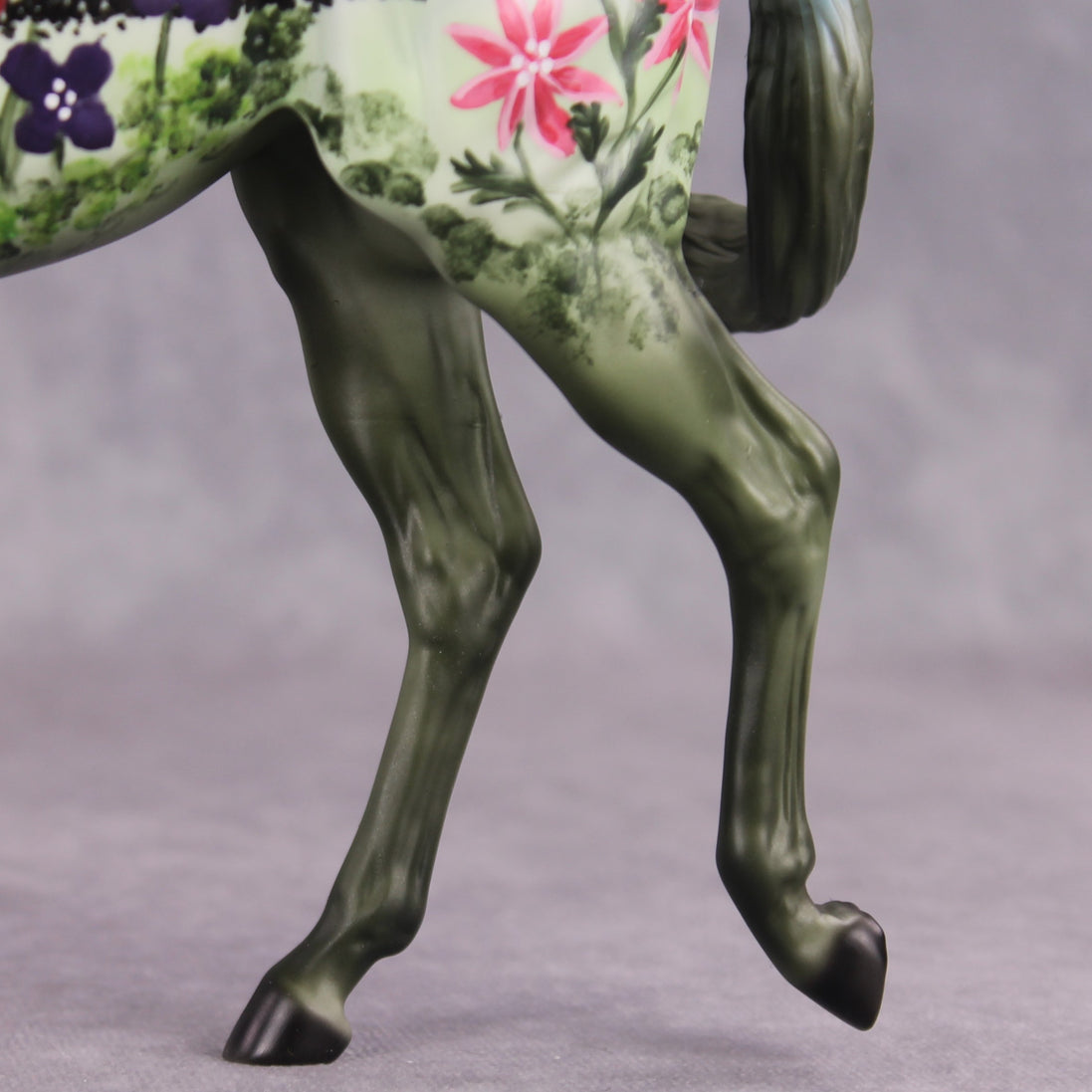"Spring Time" OOAK FCM Large Mule By Dawn Quick SHCF25