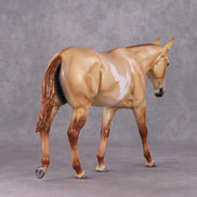 Butterscotch OOAK Red Dun Pinto Mule By Angela Marleau HS24