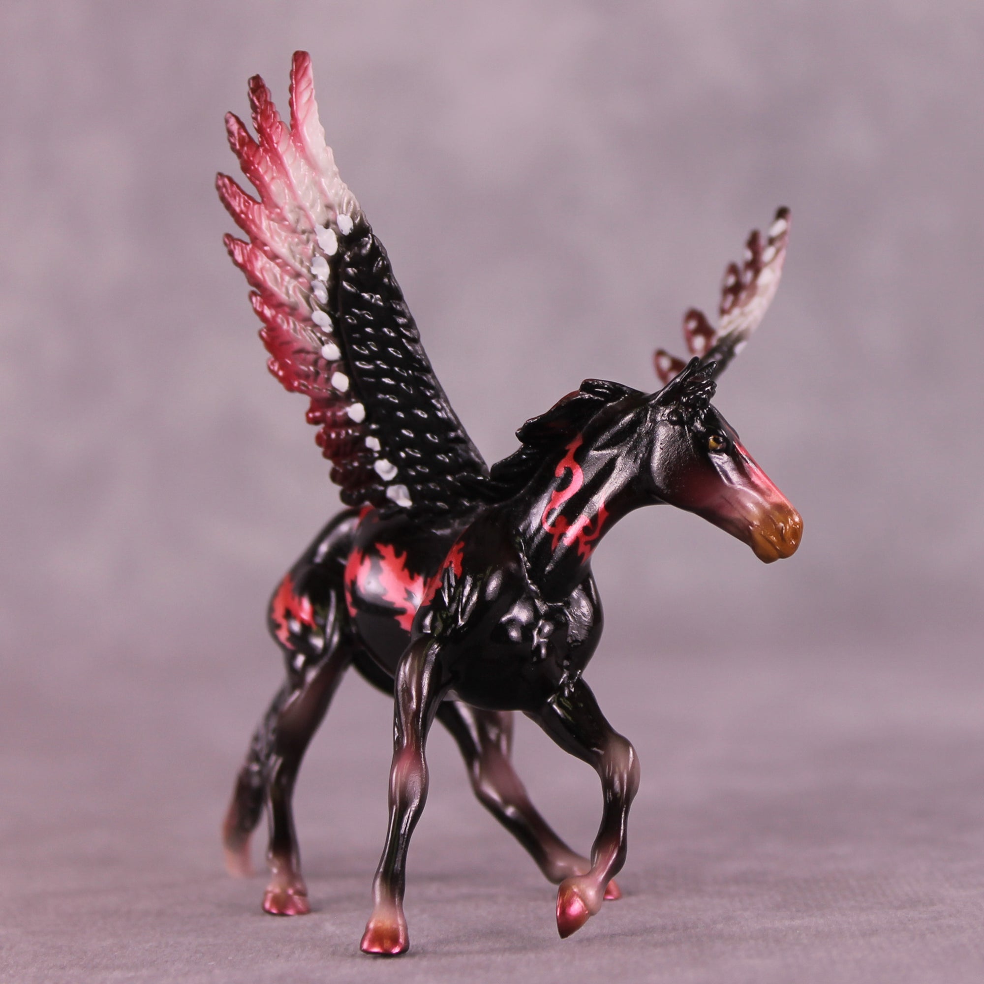 Red Sun OOAK Chip Cutter by Kike (Enrique) Duarte LHS25