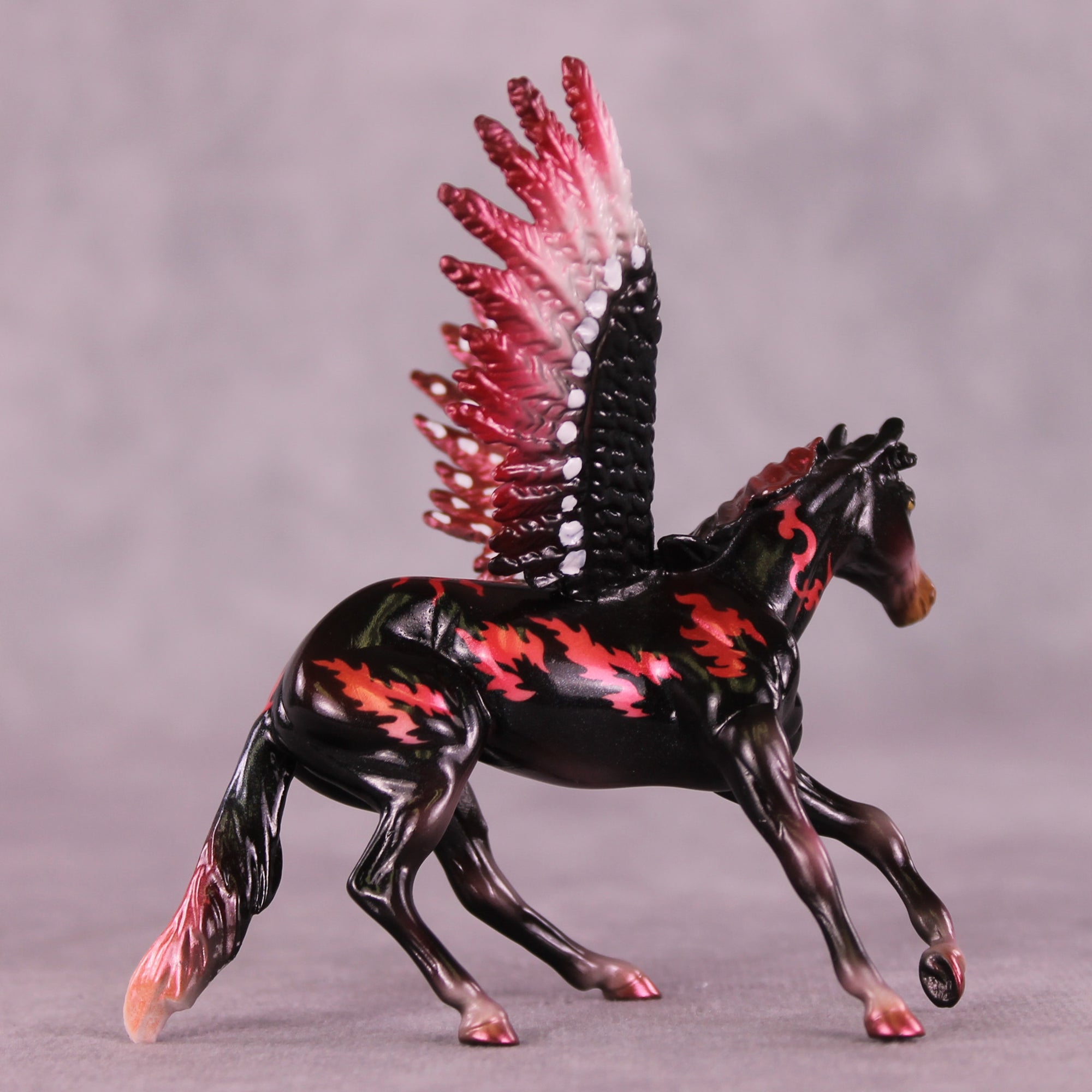 Red Sun OOAK Chip Cutter by Kike (Enrique) Duarte LHS25