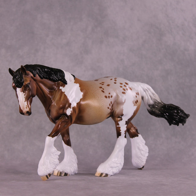 "Cinnamon Sugar" OOAK FCM Irish Cob by Dawn Quick EQ25