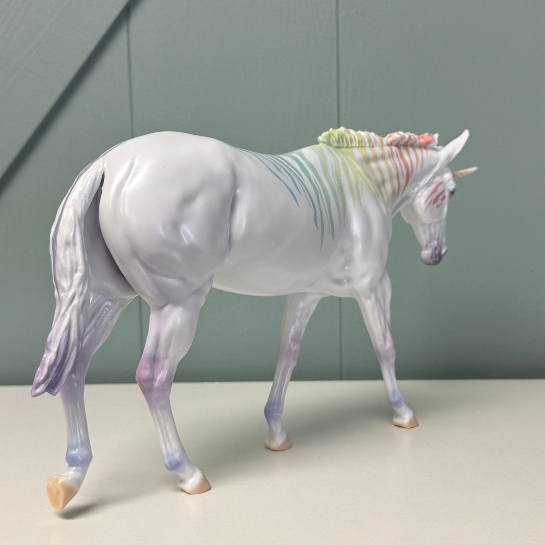 The Squad LE-15 2024 Events Volunteer Model Pastel Zebra Unicorn Mule By Ashley Palmer & Ellen Robbins