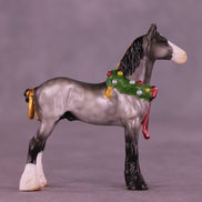 Jingle Bells OOAK EFCM Chip Standing Drafter by Kristen Cermele GS1225