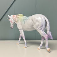The Squad LE-15 2024 Events Volunteer Model Pastel Zebra Unicorn Mule By Ashley Palmer & Ellen Robbins