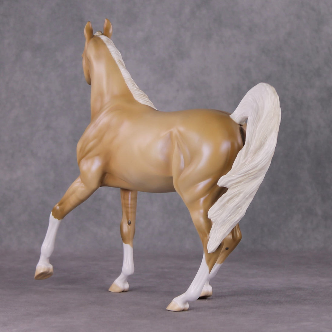 Winter Sunshine OOAK Dunalino with Blue Interference Arab Mare By Ellen Robbins HS24