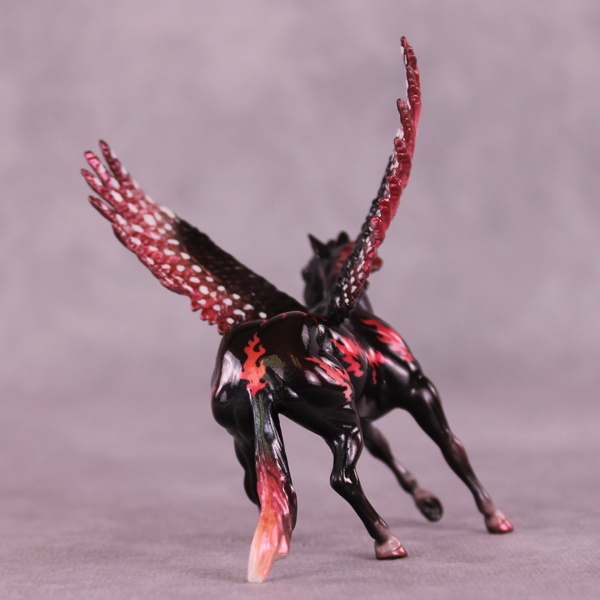 Red Sun OOAK Chip Cutter by Kike (Enrique) Duarte LHS25