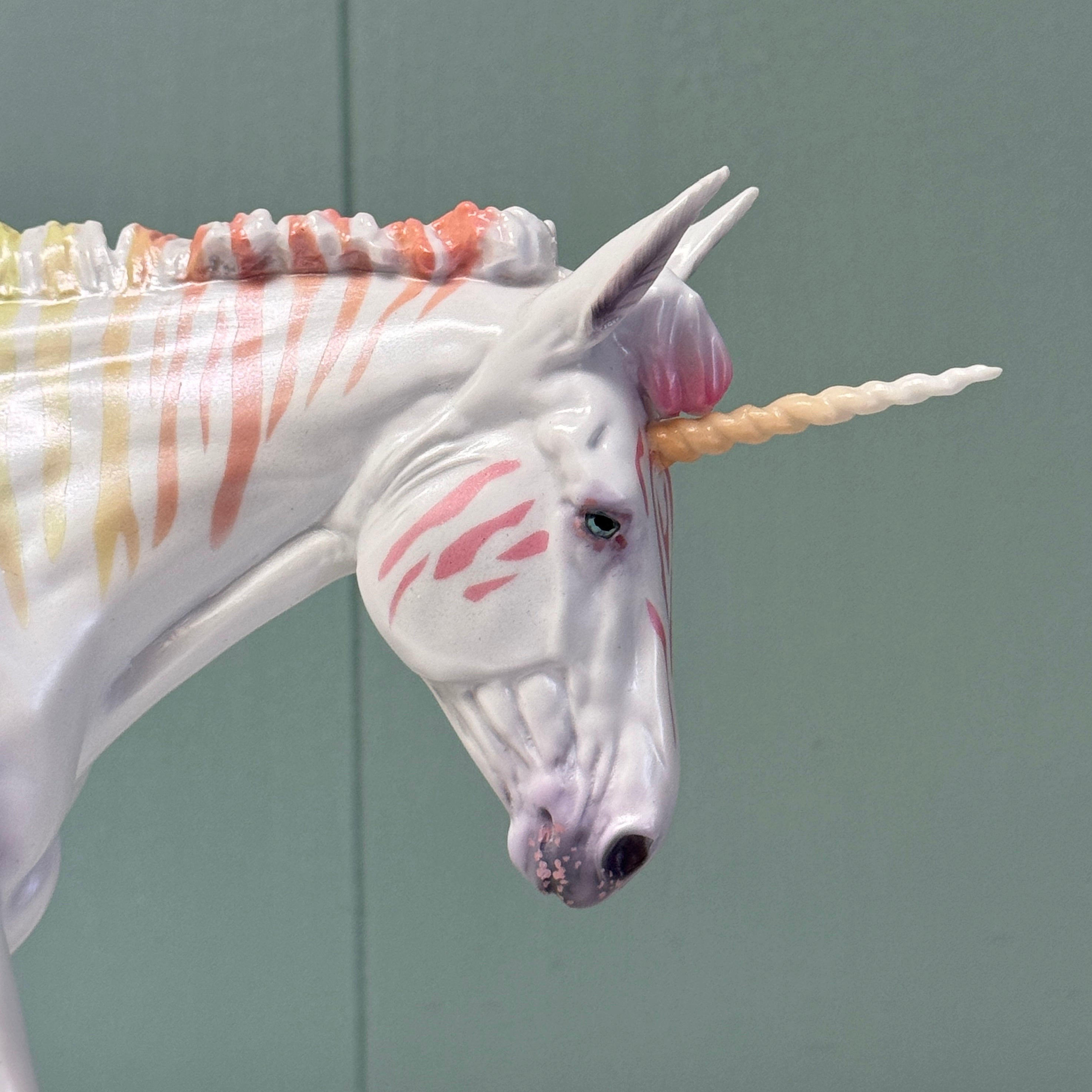 The Squad LE-15 2024 Events Volunteer Model Pastel Zebra Unicorn Mule By Ashley Palmer & Ellen Robbins
