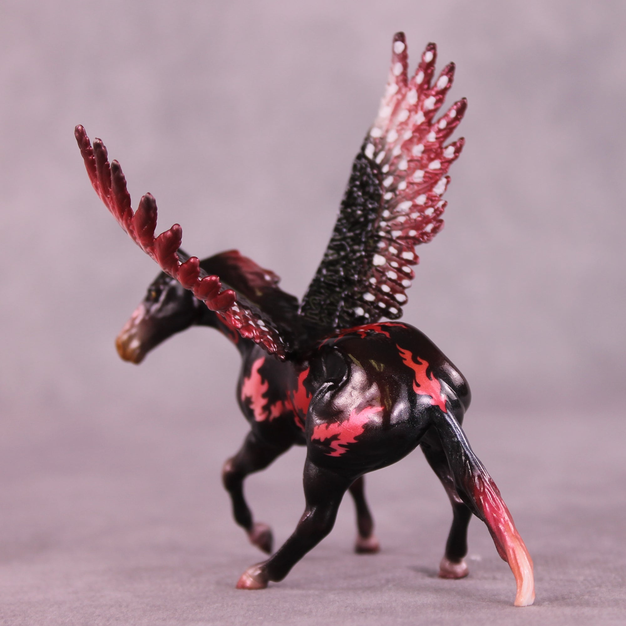 Red Sun OOAK Chip Cutter by Kike (Enrique) Duarte LHS25